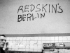 Skinhead graffiti, Samnitzerstrasse U-Bahn station, Berlin, 1990